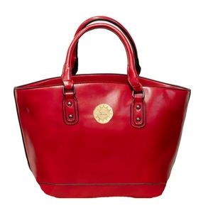 Vari Top Handle Tote - Red